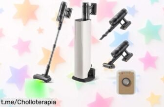 Aspiradora sin cable Roborock H60 Hub Ultra: ¡ofertón con base de vaciado automático que simplifica tu limpieza y te da 100 días de descanso! No dejes pasar esta oportunidad.