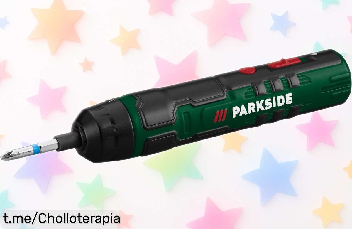 Atornilladora recargable PARKSIDE 4 V: ligereza y potencia que no vas a creer por un precio que es un auténtico regalo, ¡compra ya y convierte tus reparaciones en un paseo!