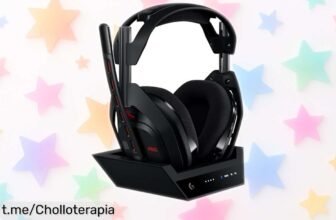 Auriculares gaming inalámbricos Logitech G Astro A50 Lightspeed a un precio de escándalo, sumérgete en la acción y disfruta del juego al máximo ¡Consíguelos ya antes de que se acaben!