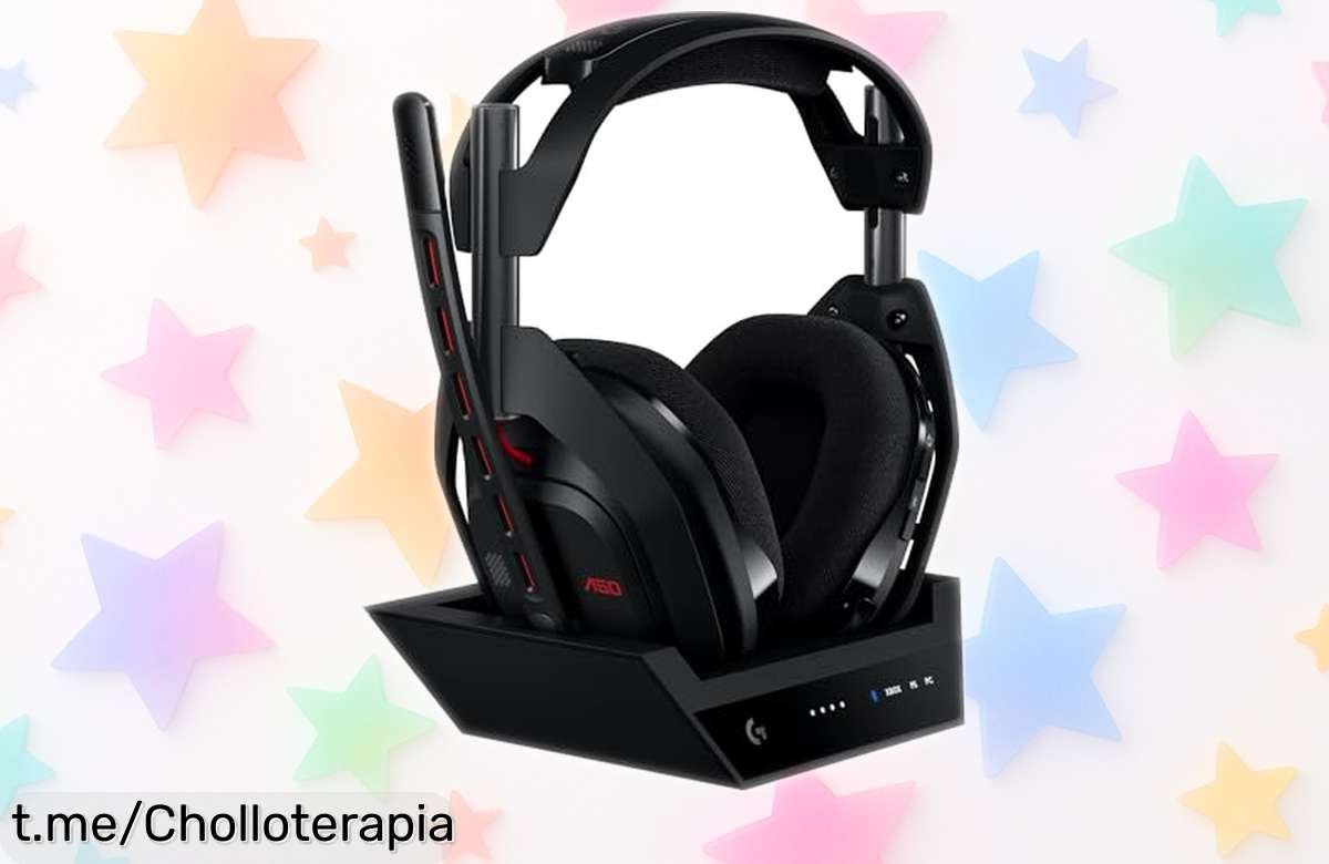 Auriculares gaming inalámbricos Logitech G Astro A50 Lightspeed a un precio de escándalo, sumérgete en la acción y disfruta del juego al máximo ¡Consíguelos ya antes de que se acaben!