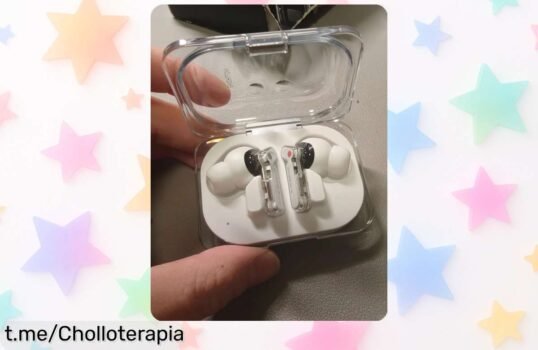 Auriculares inalámbricos Nothing Ear (a) con cancelación de ruido a precio de risa, déjate llevar por la música y olvida las distracciones, ¡hazte ya con ellos antes que se agoten!
