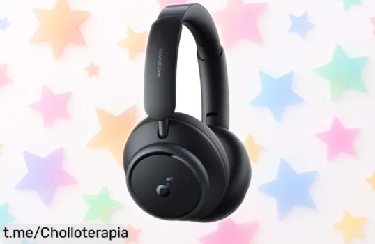 Auriculares inalámbricos Soundcore Space Q45 con cancelación de ruido, ¡disfruta del mejor sonido y una batería increíble a un precio que dejará boquiabierto! No te lo pierdas.