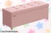 Banco puff plegable SONGMICS, perfecto para organizar y decorar; ¡ofertón de locura que soporta hasta 300 kg! No te quedes sin el tuyo, ¡aprovéchalo ya antes de que vuele!