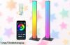 Barra de luz LED RGB que ambienta tu habitación o juegos con música y control por app, ¡Pack de 2 a precio tiro que no podrás dejar pasar!