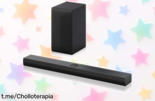 Barra de sonido LG S70TY 3.1.1 con subwoofer y Bluetooth, audio espectacular a un precio que no creerás ¡No te quedes sin el cine en casa!
