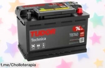 Batería Tudor TB740 de 12V a precio de risa: arranca en frío y olvídate de problemas, ¡aprovecha esta oferta y sigue rodando sin preocupaciones!