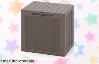 Baúl de exterior GIANTEX, impermeable y multiusos: ¡organiza tu jardín con un precio loco que te hará sonreír!