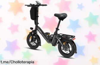 Bici eléctrica plegable Bodywel T16PRO a 25 km/h, ¡precio de risa por tiempo limitado! Presume de tenerla y disfruta la libertad sobre dos ruedas.