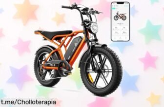 Bicicleta eléctrica TST con motor de 250 W y hasta 60 km de autonomía: ¡rebajada a un precio loca, grítale adiós a la rutina y súbete ya!
