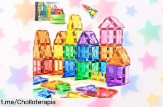 Bloques magnéticos de construcción Coodoo con 36 piezas: creatividad sin límites para los peques a un precio de escándalo que no puedes dejar pasar. ¡Hazlo tuyo ya!