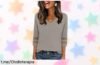 Blusa de mujer suelta con cuello en V y encaje Zeagoo, increíble oferta para lucir elegante y a la moda. Aprovecha ya este descuentazo antes de que se agote. ¡No te quedes sin la tuya!