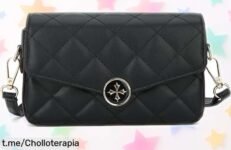 Bolso bandolera pequeño y práctico de piel sintética LEEXTON, perfecto para llevar lo esencial. Esta oferta nunca se repite, ¡no te quedes sin él!