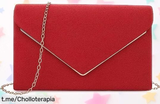 Bolso de fiesta BBjinronjy, suave y versátil: la oferta perfecta para brillar en bodas sin gastar un dineral. ¡Hazlo tuyo antes de que se acaben!