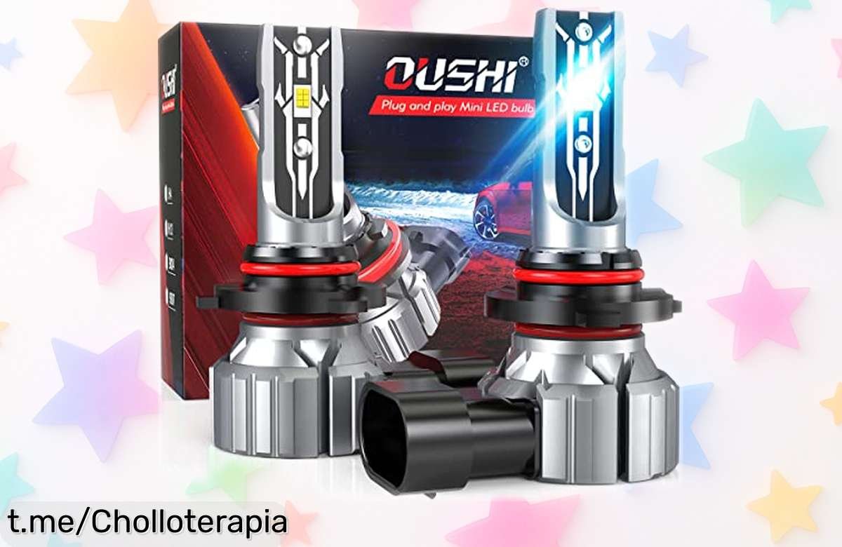 Bombillas LED antiniebla OUSHI H10: Luz poderosa y duradera que mejora tu visión. ¡Aprovecha este ofertón irrepetible antes de que se agote!