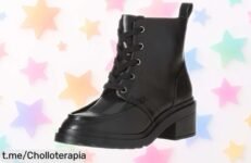 Botas mocasín Amazon Essentials con puntera y cierre de cordones a precio regalado que harán que cada paso sea una experiencia única, ¡no te las pierdas!