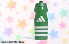 Botella deportiva adidas Tiro 0.5L, el chollo ideal para hidratarte sin goteo, ¡aprovéchala y llévala contigo a todas partes!