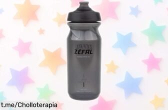 Botella para bici Zefal Sense Pro 65, ligera y sin goteos: un chollazo de calidad francesa que no querrás dejar pasar ¡Date prisa antes de que se acabe!