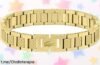 Brazalete para hombre Lacoste Metropole en acero chapado en oro, un detallazo inesperado que no podrás dejar pasar a este precio de ganga ¡Hazlo tuyo antes de que se acabe!