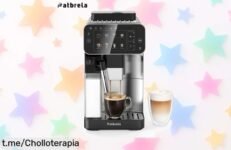 Cafetera automática Patbrela con depósito de leche, ¡8 maneras para disfrutar tu café favorito a un precio loco que no puedes dejar pasar! Hazte el capuchino que mereces ya.