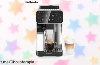 Cafetera automática Patbrela con depósito de leche, ¡8 maneras para disfrutar tu café favorito a un precio loco que no puedes dejar pasar! Hazte el capuchino que mereces ya.