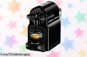 Cafetera de cápsulas Nespresso De'Longhi Inissia EN80.B, prepara tu café favorito en 25 segundos y aprovecha este chollo que se va volando. ¡No dejes pasar esta oportunidad!