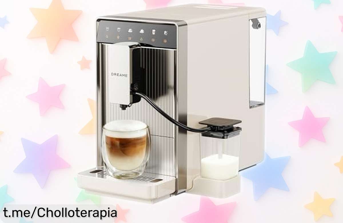Cafetera espresso automática Dreame Ecceluxe Slim, espuma cremosa al instante y un precio loco que te hará querer tenerla ya en tu cocina. ¡No dejes pasar esta oportunidad!