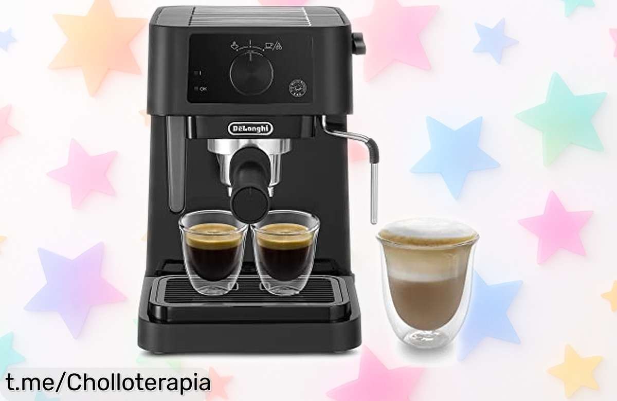 Cafetera espresso manual De’Longhi Stilosa al mejor precio: el chollo que transformará tu café en una experiencia de barista en casa, ¡no te quedes sin la tuya!