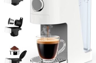Cafetera expresso 3 en 1 Umisu que prepara café de pro a un precio loco, ¡no te quedes sin la tuya y sorprende a todos con cada taza!