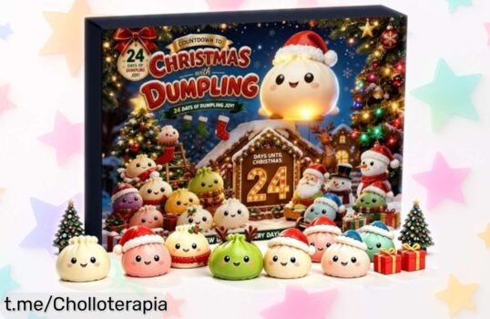 Calendario de Adviento con 24 juguetes apretables a un precio de escándalo que hará volar tu diversión y la de los peques, ¡no te lo pierdas!