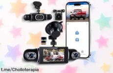 Cámara de coche 360 Rimoody Dash CAM 2K: ¡captura cada instante con este ofertón, visión nocturna y tarjeta de 64 GB incluida! No te quedes sin la tuya, graba tus momentos al volante.