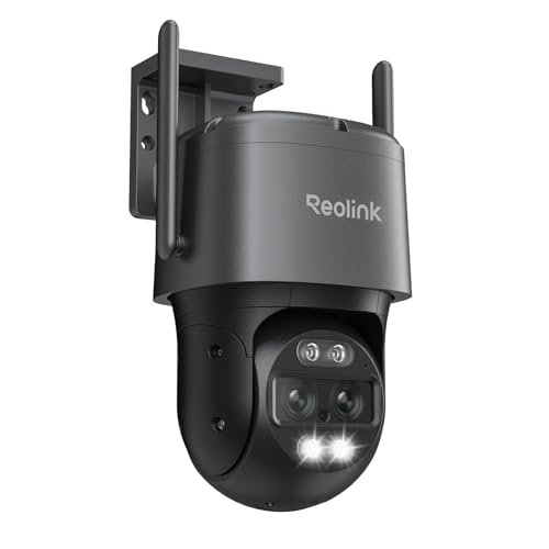 Cámara de vigilancia Reolink WiFi exterior 4K: Capta todo con su zoom potente y seguimiento automático, ¡una rebaja increíble para sentirte seguro ya!