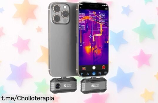 Cámara térmica Thermal Master P1 para iPhone y Android: ¡Oferta increíble con zoom 15x que no puedes dejar escapar! Captura cada detalle a un precio de locura antes de que se agoten.