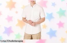 Camisa Oxford de manga corta Amazon Essentials, 100% algodón a precio de ganga que no podrás dejar escapar: aprovecha la oportunidad y luce increíble este verano.