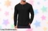 Camiseta Henley de manga larga COOFANDY, un chollazo para actualizar tu estilo y lucir genial en cualquier ocasión. ¡No te la pierdas!