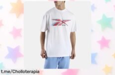 Camiseta Reebok 80’s Vector nueva en tu armario: oferta única y casual que hará brillar tu estilo vintage, ¡no dejes pasar esta oportunidad increíble!