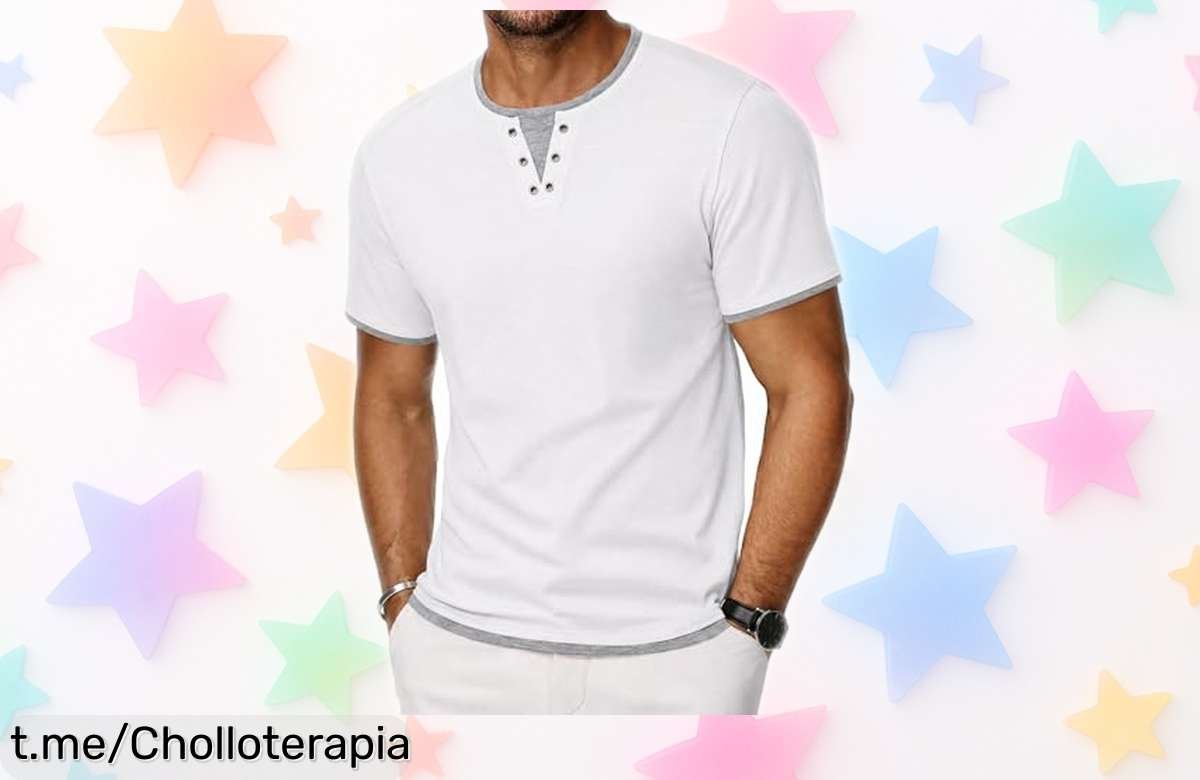 Camiseta básica de manga corta Wayleb para hombre a precio regalado: ¡no te quedes sin la tuya antes de que vuelen!