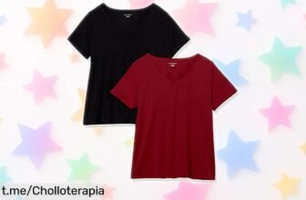 Camiseta básica de manga corta pack de 2 de Amazon Essentials a precio locos: tu día a día con estilo y comodidad, no te quedes sin ellas antes que vuelen.