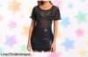 Camiseta de malla transparente Kiiwah: Marca estilo con esta única prenda a un precio de escándalo que no te puedes perder. ¡Haz tu look increíble hoy y deslumbra!