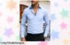 Camiseta de manga larga a rayas para hombre que eleva tu estilo profesional y ahora con un precio de escándalo. ¡No te pierdas este ofertón único!