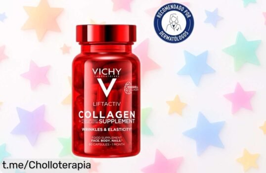 Cápsulas de colágeno Lifactiv de Vichy a un precio increíble que te hará sonreír, ¡cuida tu piel y articulaciones hoy mismo antes de que se agoten!