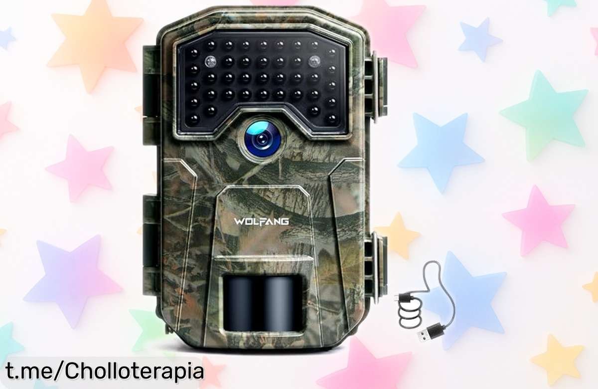 Captura la naturaleza como un profesional con la cámara de caza WOLFANG y su sorprendente calidad 48MP, ¡y a un precio que te hará sonreír!