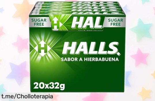 Caramelos sin azúcar iChuches de hierbabuena: frescor intenso en una caja de 20 unidades. ¡Super chollo que no querrás perderte! Dale un capricho a tu día ahora mismo.