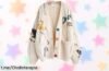 Cárdigan de punto trenzado para mujer con botones arcoíris a un precio tan loco que no podrás resistirlo; ¡no dejes pasar esta oportunidad única y añade estilo a tu look ya!