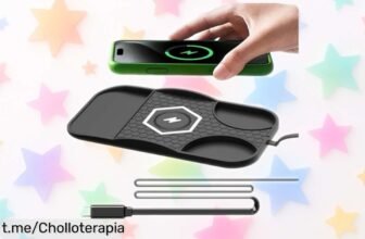Cargador inalámbrico para coche que sujeta firme y carga rápido hasta 15 W: ¡una oferta loca que no puedes dejar escapar!