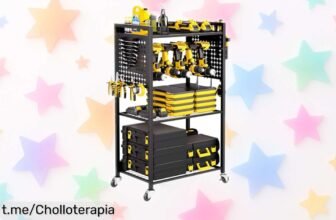 Carrito organizador de herramientas VEVOR: ¡rebajado para que mantengas tu taller perfecto y ordenado, aprovecha este super chollo antes de que se acabe!