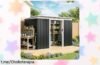 Caseta de jardín Outsunny ideal para tus herramientas, ventilada y con techo impermeable; ¡ofertón que no puedes dejar pasar si valoras tu espacio!