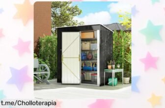 Caseta de jardín Outsunny para espacios pequeños, ¡rebajada y súper resistente! Aprovecha esta oportunidad única antes de que desaparezca.