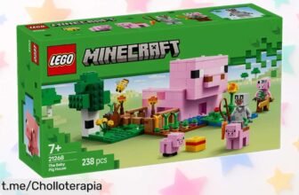 Casita de Baby Pig para montar y jugar de LEGO Minecraft 21268 a precio de risa, ¡no te quedes sin esta diversión!