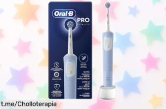 Cepillo de dientes eléctrico OralB Vitality Pro a precio loco: ¡limpieza profunda garantizada! Aprovecha ya esta oferta que te hará sonreír sin gastar mucho.