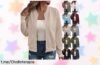 Chaqueta bomber de mujer con textura waffle que está a precio de risa, no pierdas la oportunidad de lucir espectacular sin dejarte el bolsillo vacío.